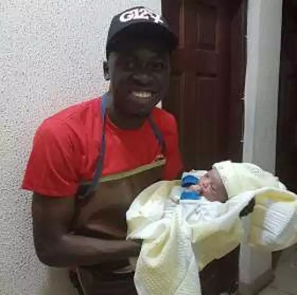 Comedian Akpororo welcomes daughter